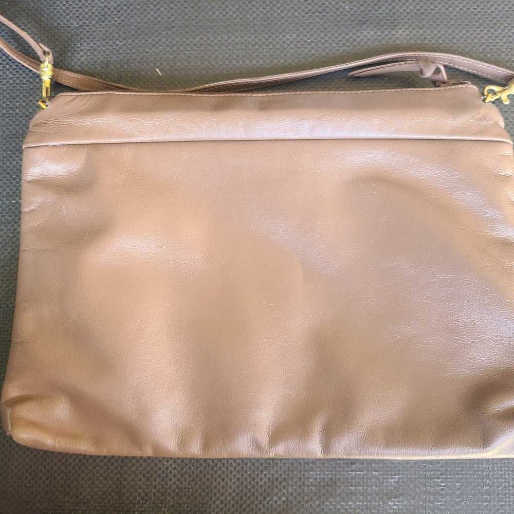 Vintage 80s Anne Klein for Calderon Tan Light Bro… - image 2