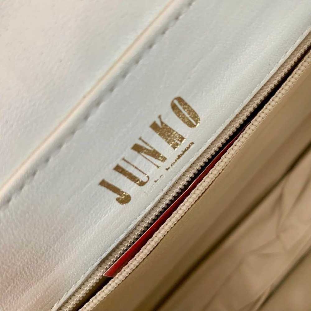 JUNKO KOSHINO Leather Second Bag Clutch Bag - image 11