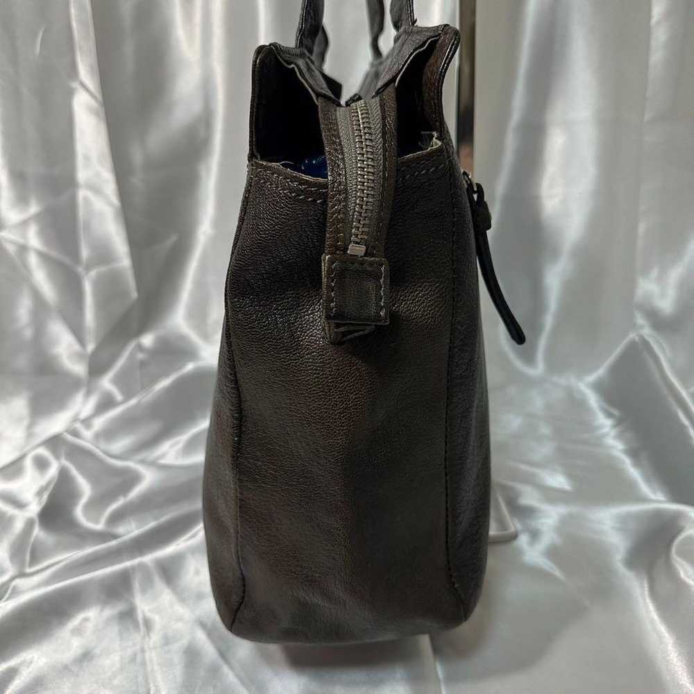 【Margaret Howell】Tote Bag Leather Large Capacity … - image 5