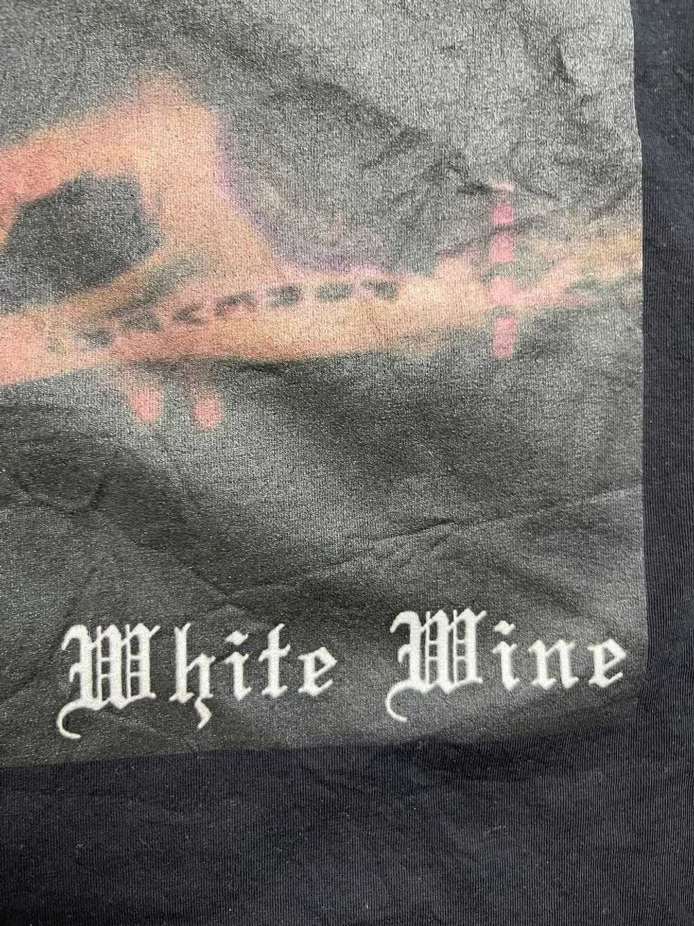 LIL PEEP × Rap Tees Lil Peep White wine t shirt - image 3