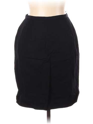 Brooks Brothers Women Black Casual Skirt 10