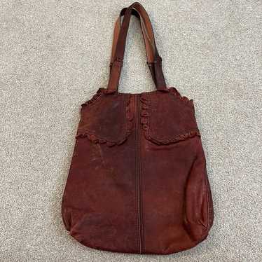 archive y2k brown 刺繍 ワッペン hand bag ブラウン archive y2k brown 刺繍 ワッペン hand bag ブラウン