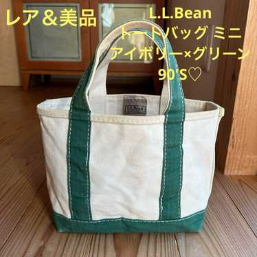 【Rare & Beautiful Item】L.L.Bean Mini Tote Bag from