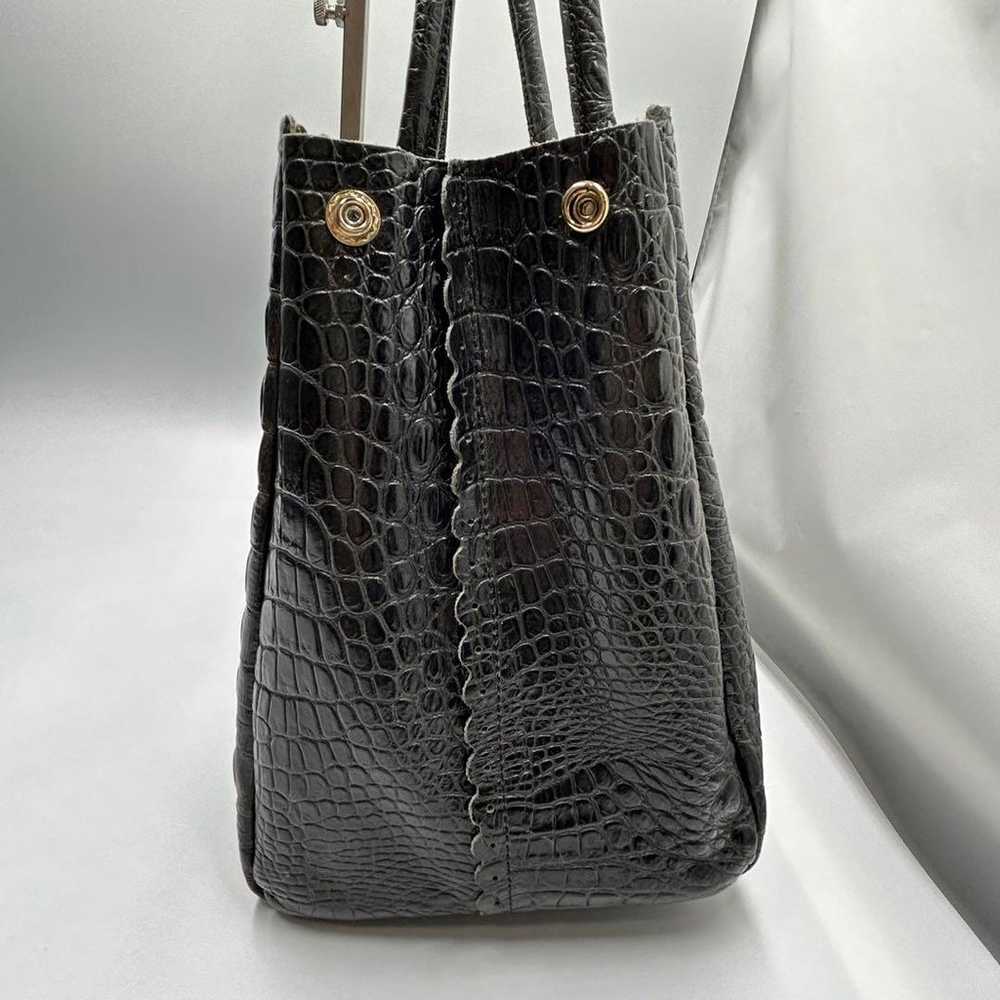 【Excellent Condition】FURLA Business Tote Bag Croc… - image 6