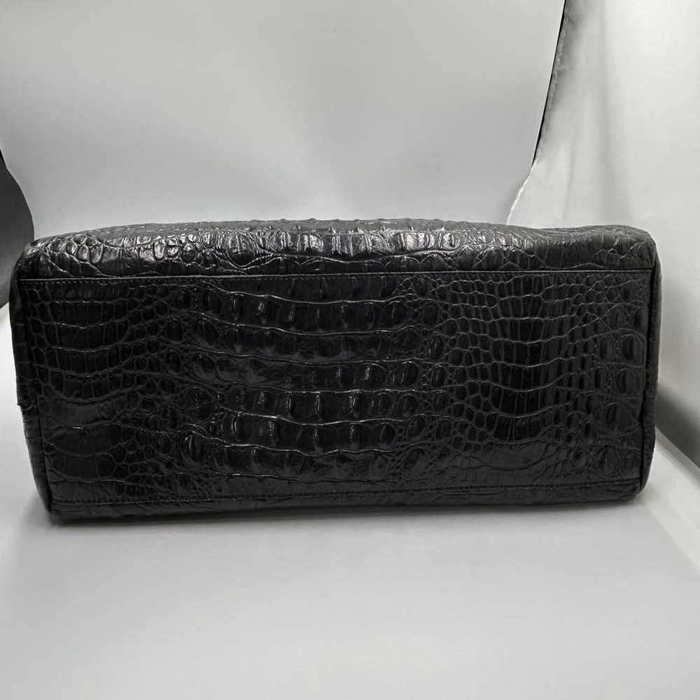 【Excellent Condition】FURLA Business Tote Bag Croc… - image 8