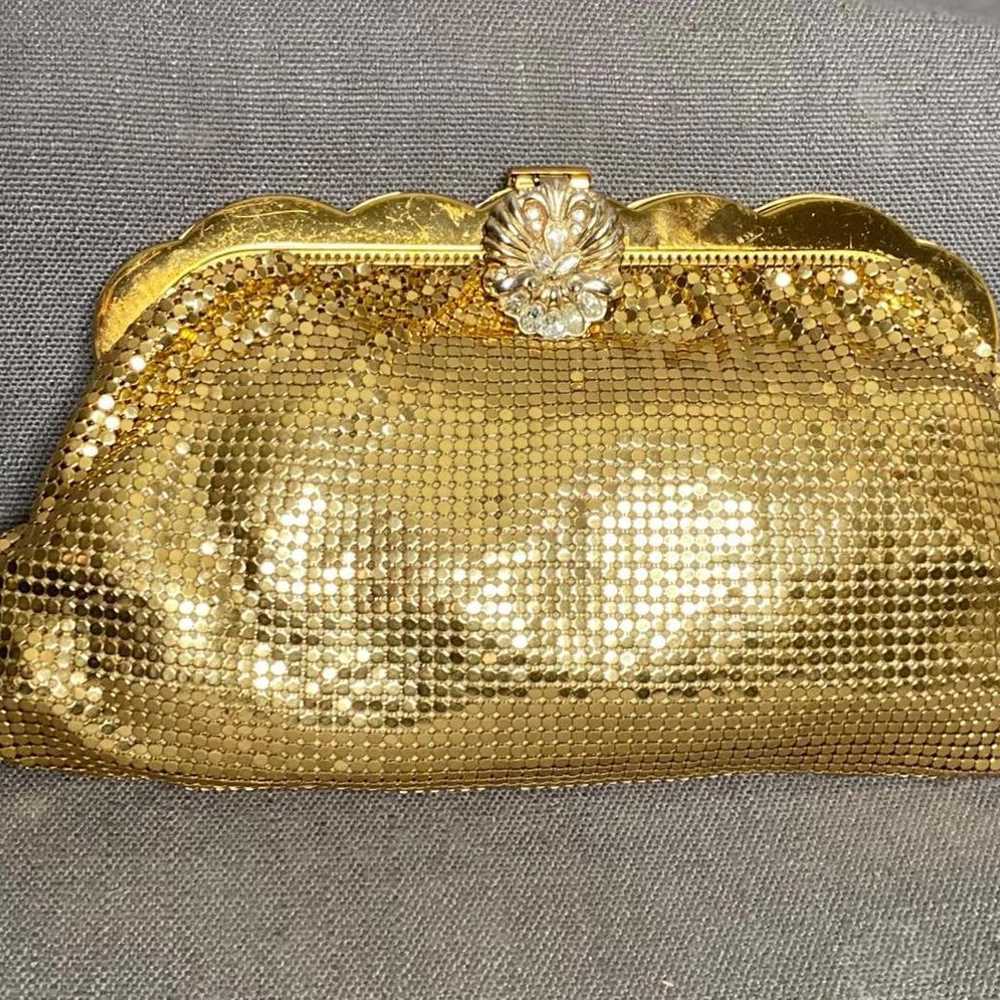 1940's Gold Mesh Clutch from Whiting & Davis 2915… - image 1