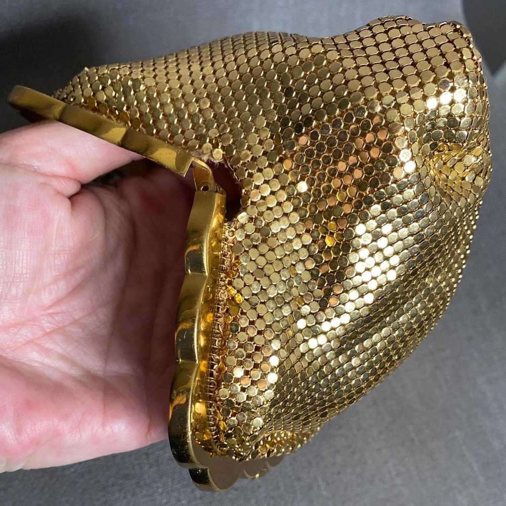 1940's Gold Mesh Clutch from Whiting & Davis 2915… - image 9