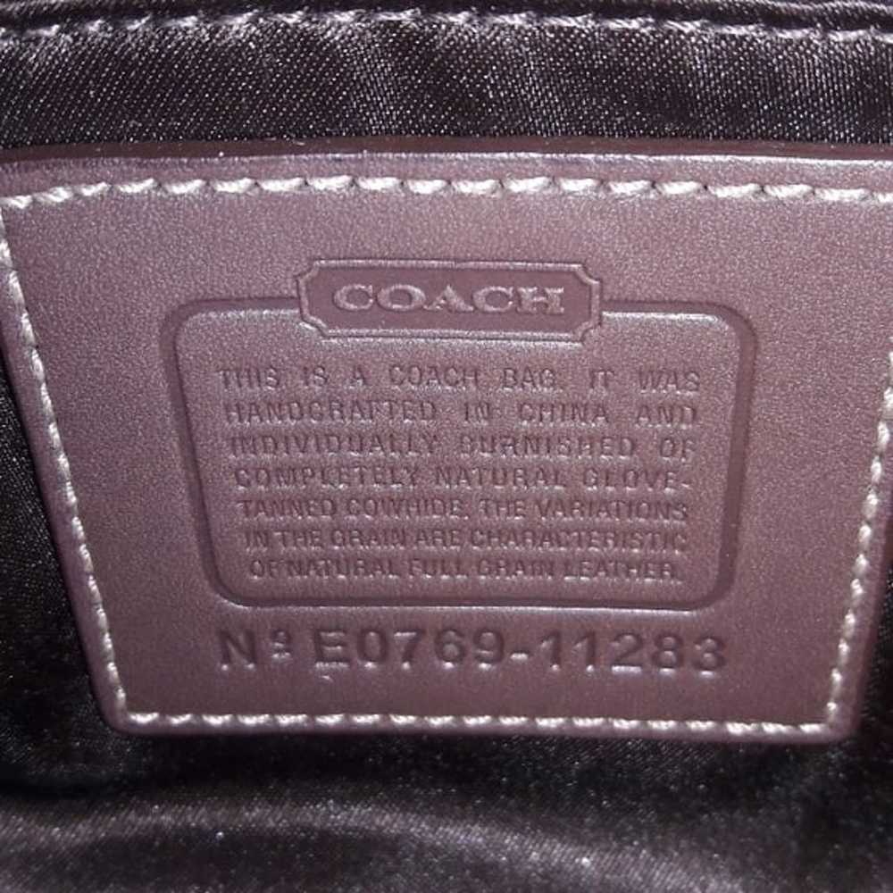 Vintage Coach Legacy Ergo Hobo Bag 11283 Brown Le… - image 10