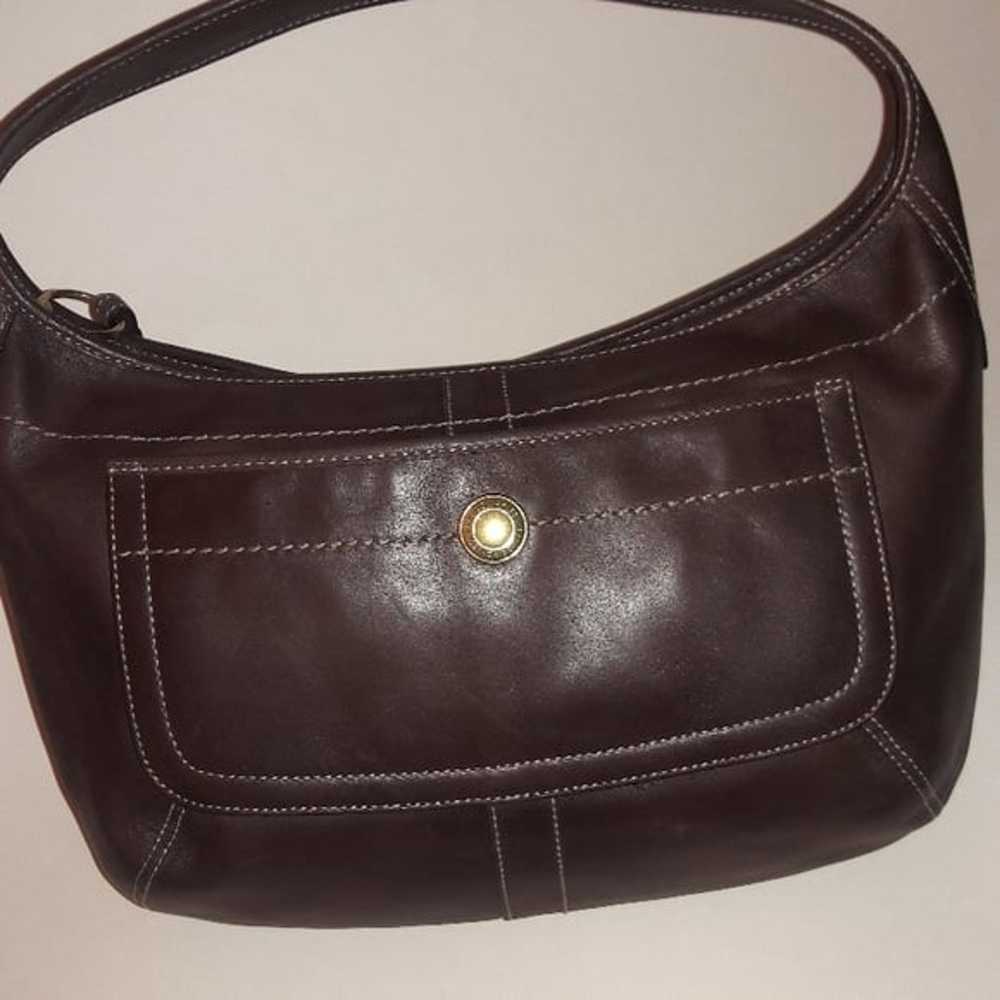 Vintage Coach Legacy Ergo Hobo Bag 11283 Brown Le… - image 6