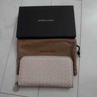 Outlet Bottega Veneta Long Wallet Beige - image 1