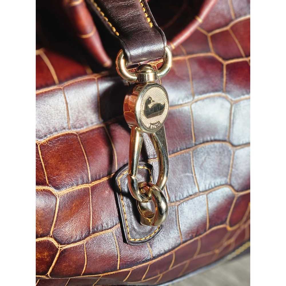 Brown Dooney and Bourke Top Handle Bag Reversible… - image 4