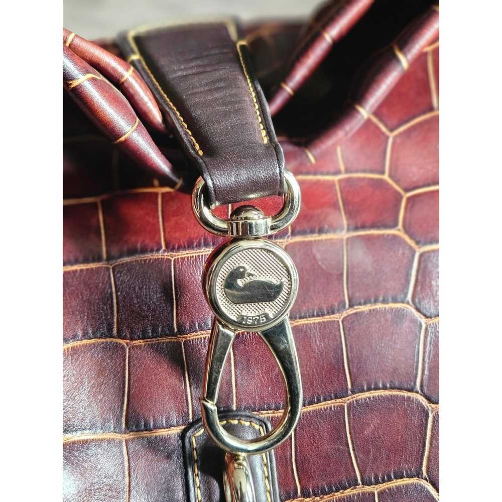 Brown Dooney and Bourke Top Handle Bag Reversible… - image 8