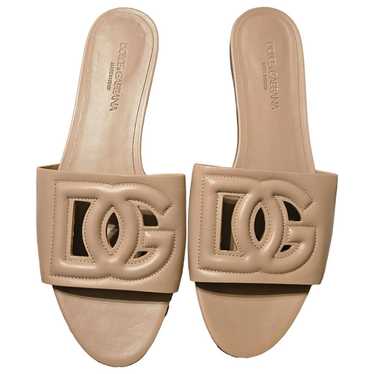 Dolce & Gabbana Leather sandal - image 1