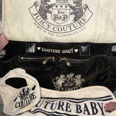 RARE Vintage Juicy Couture Diaper Bag (Black) - image 1