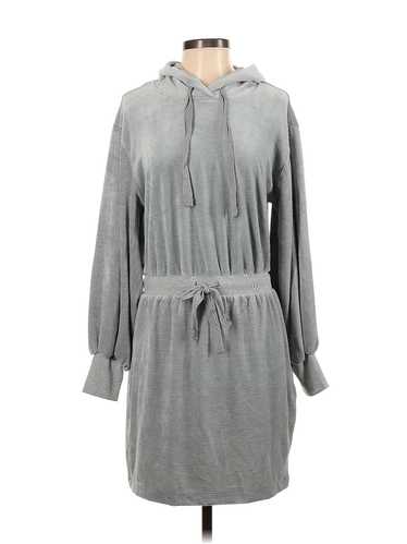 Calvin Klein Women Gray Casual Dress S