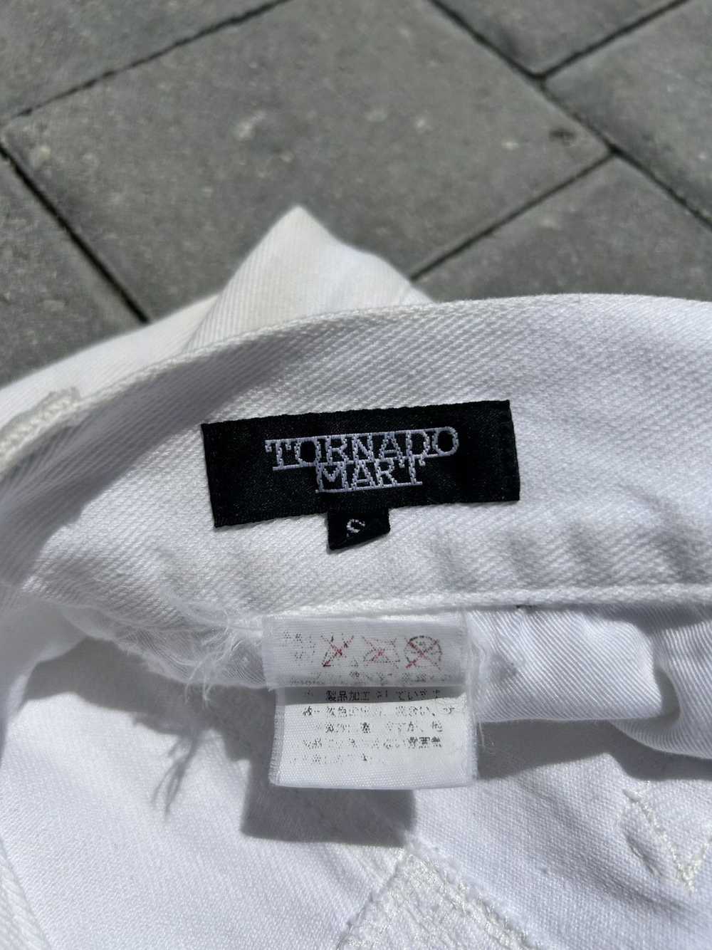 Japanese Brand × Tornado Mart Tornado Mart white … - image 6