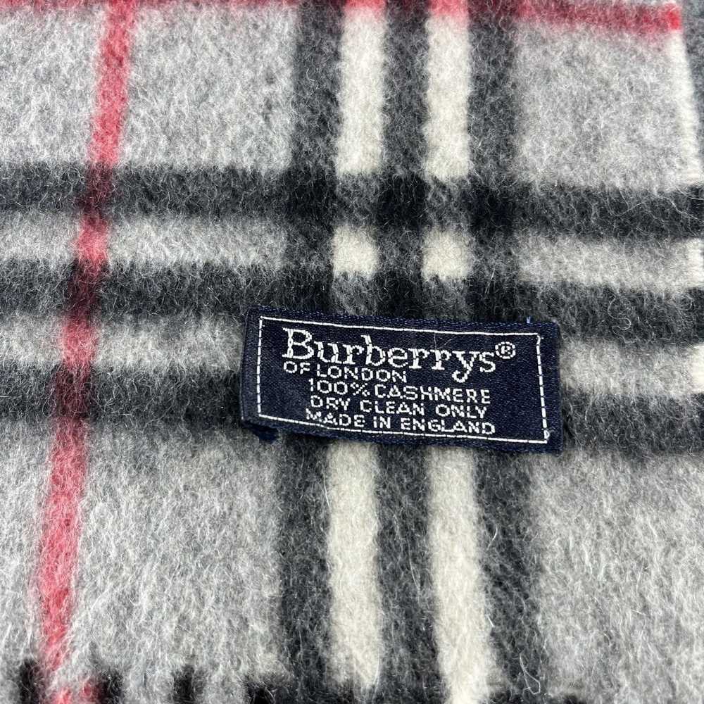 Burberry × Vintage × Winter Session Burberry Scar… - image 5