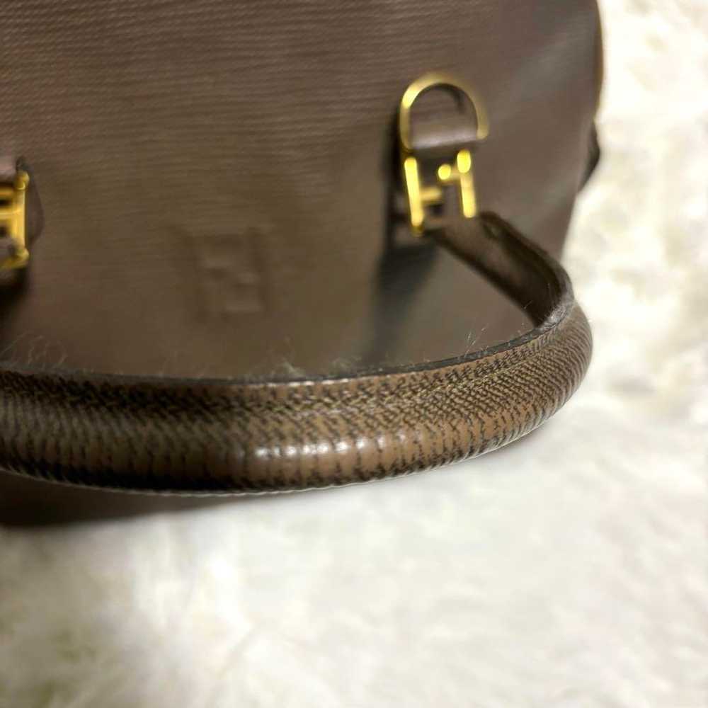 FENDI Vintage FF Logo Epi 2way Handbag - image 11