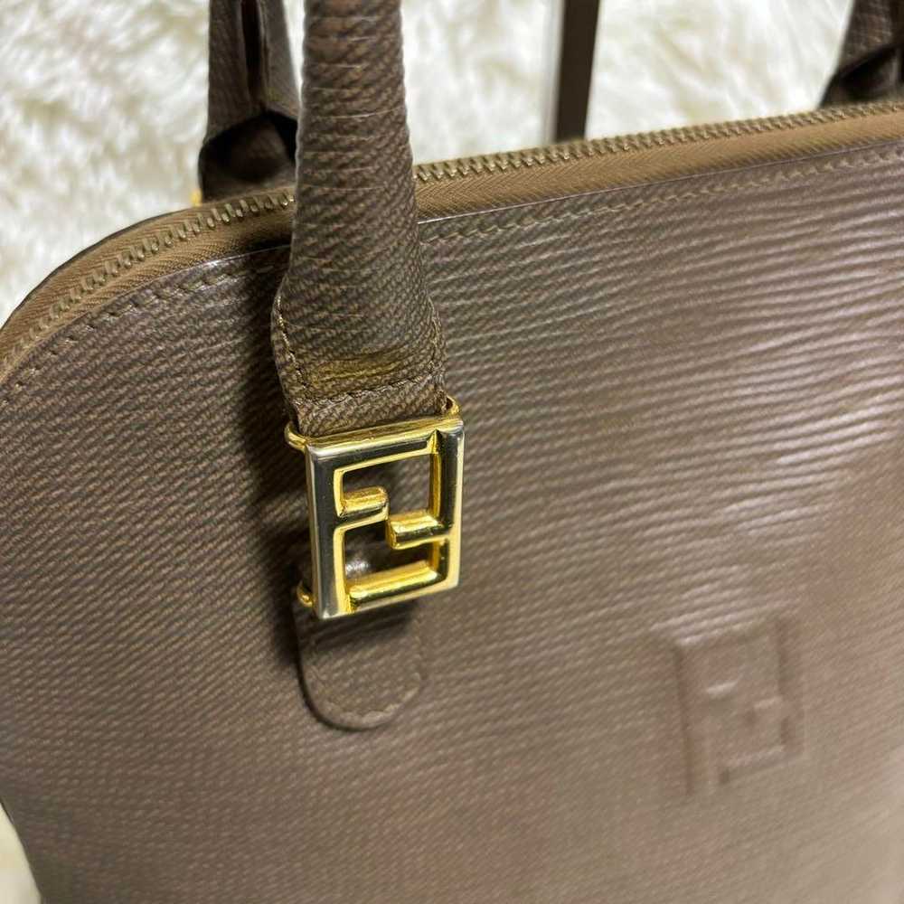 FENDI Vintage FF Logo Epi 2way Handbag - image 4