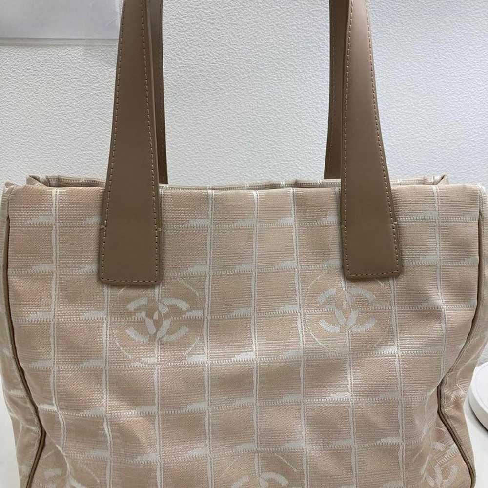 Chanel New Travel Line Tote Beige - image 2