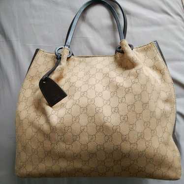 GUCCI GG pattern tote bag - image 1