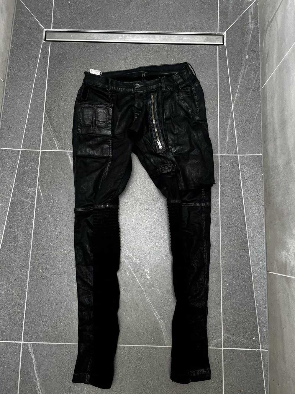 Rick Owens × Rick Owens Drkshdw Rick Owens Waxed … - image 1