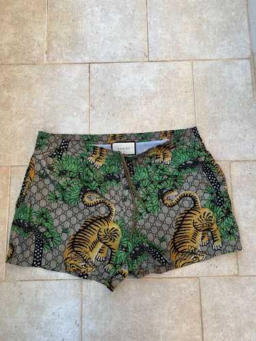 Gucci Gucci Bengal Tiger Swimming Shorts - image 1