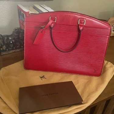 Vintage Castilian Red Louis Vuitton Red Riviera El