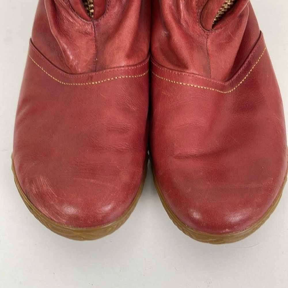 Vintage Sorel Women’s Winter Boots 8.5 Red Leathe… - image 7