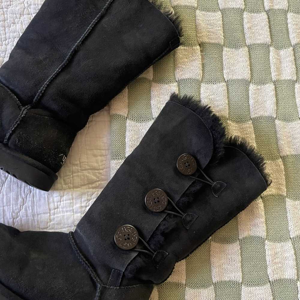 Vintage Y2K Ugg Australia tall black boots - image 7