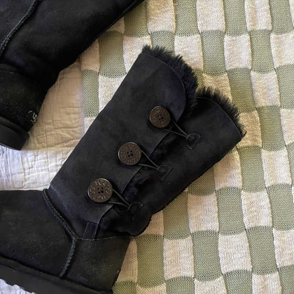 Vintage Y2K Ugg Australia tall black boots - image 8