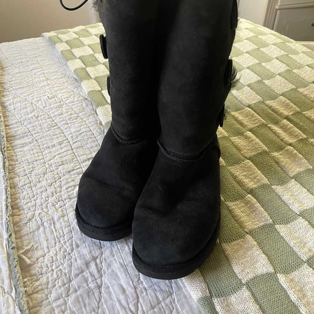 Vintage Y2K Ugg Australia tall black boots - image 9