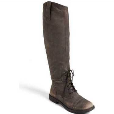 LUCKY BRAND Ria knee high combat equestrian boots 