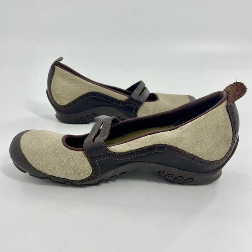 Merrell Plaza Bandeau Dark Taupe Suede Y2K Mary J… - image 3