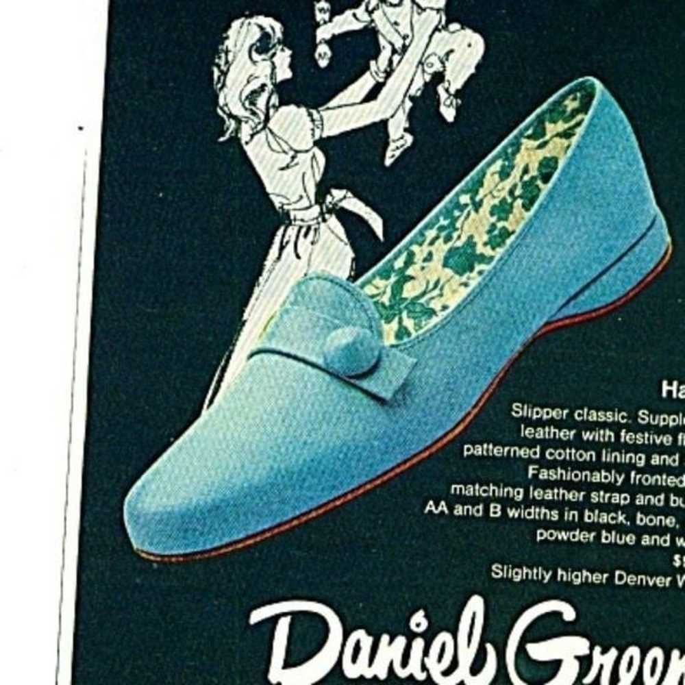 Vintage 68 Daniel Green Happy Pearl Leather Flats - image 2