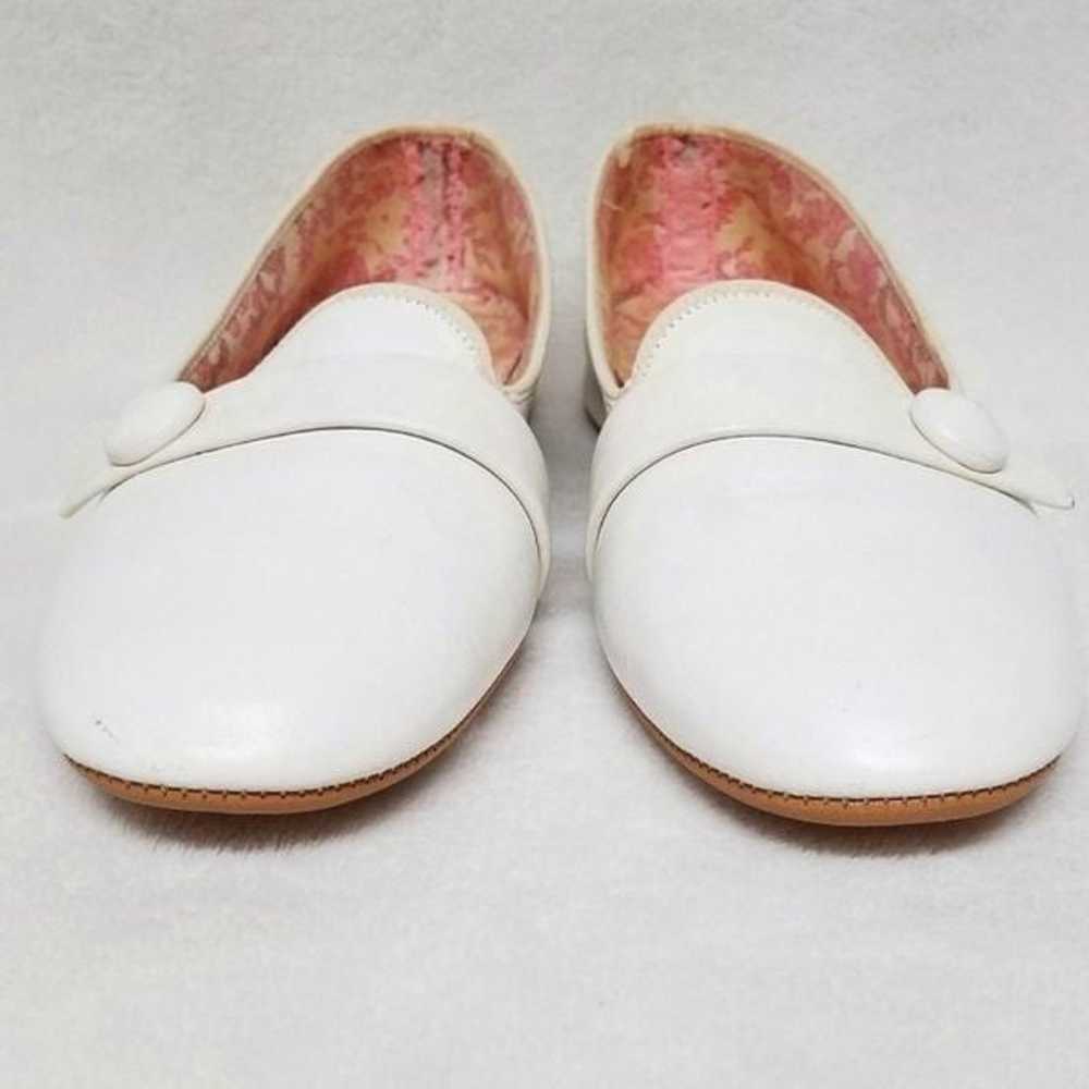 Vintage 68 Daniel Green Happy Pearl Leather Flats - image 5