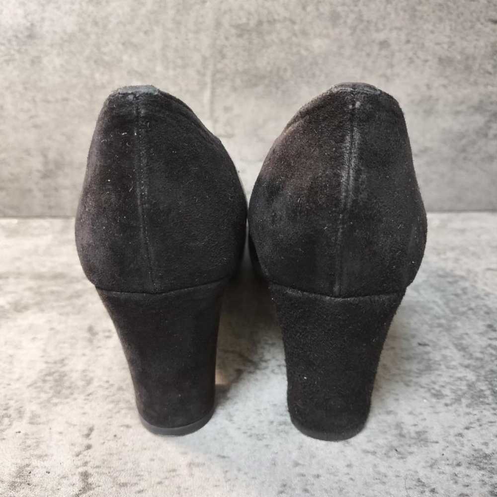 【Granru】(24) Pumps Grey/Black Suede Made in Japan - image 3