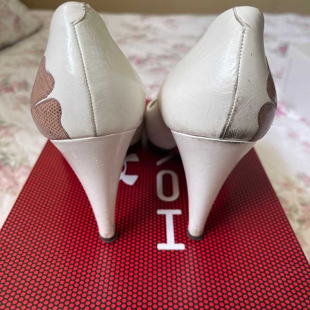 Vintage 1980's GAROLINI Italian DESIGNER Shoes, 8… - image 3