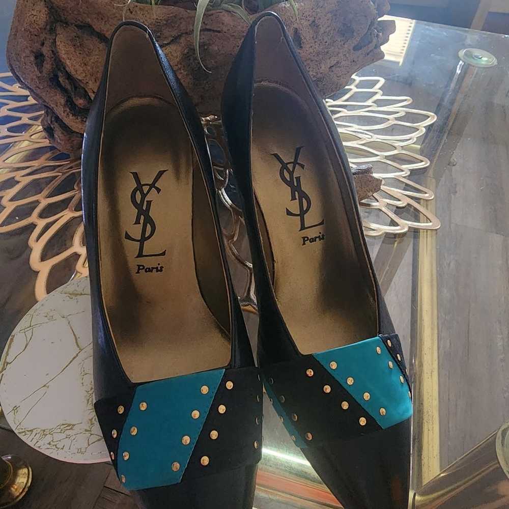 Authentic YSL kitten heels - image 9