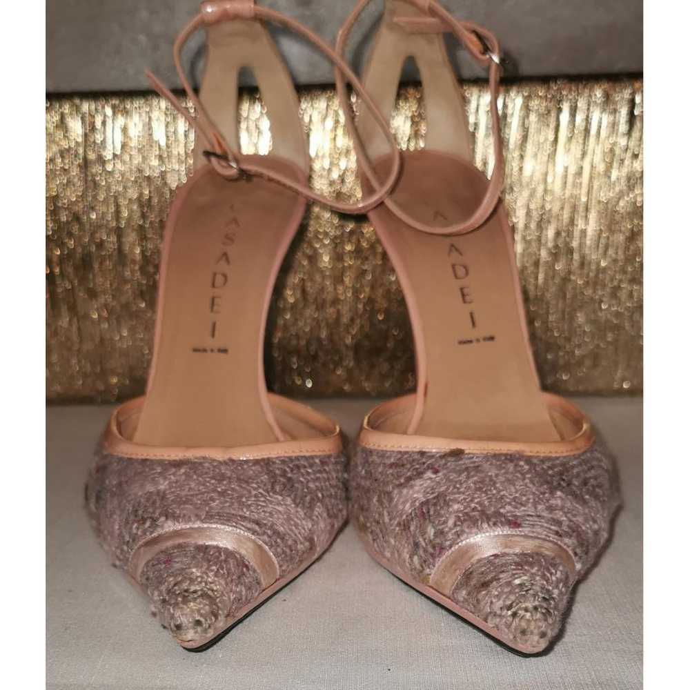 Casadei Tweed heels - image 9