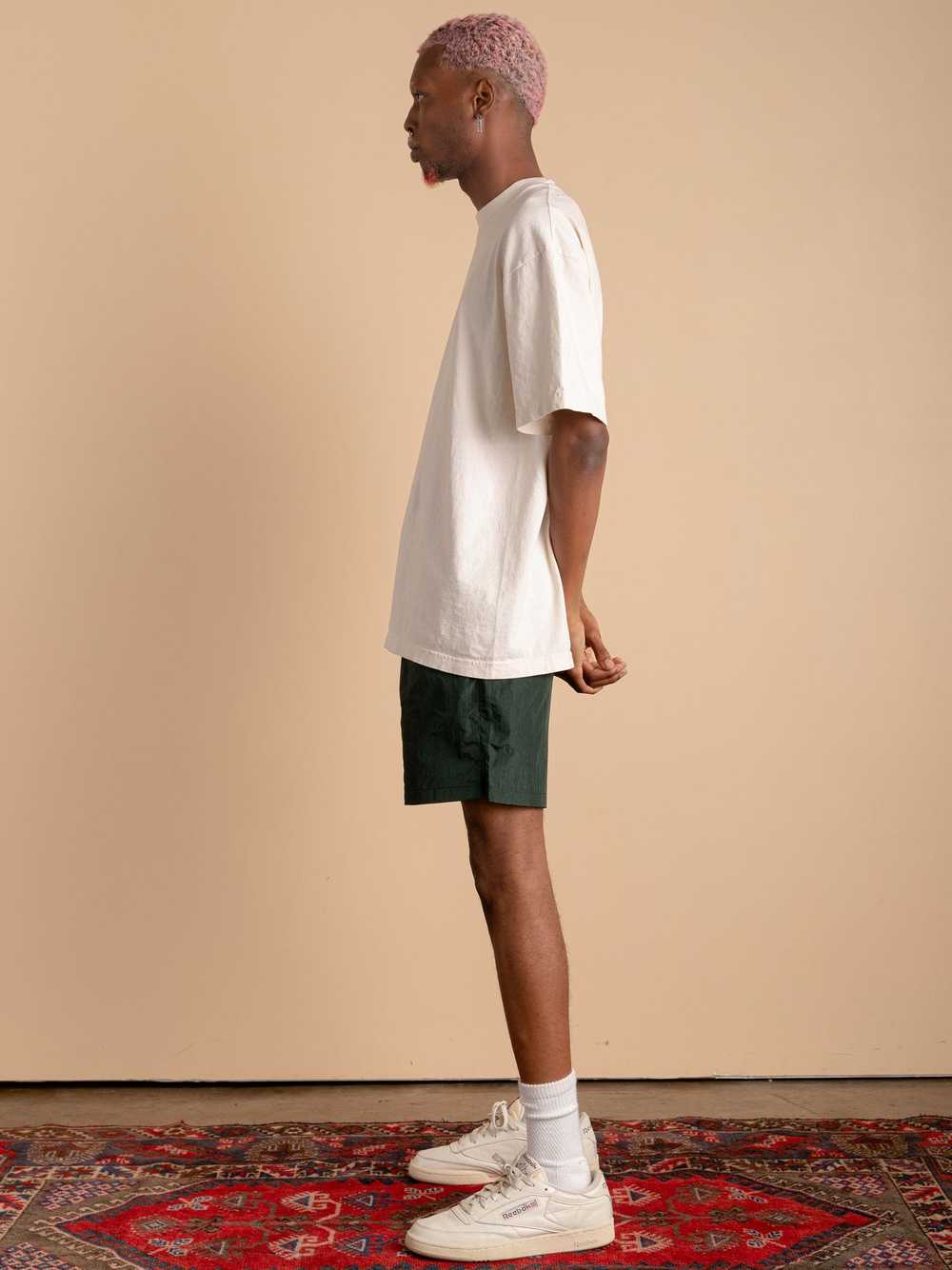 Streetwear × Vintage Nylon Shorts Green - image 3