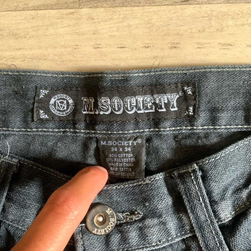 Streetwear × Vintage M. Society jeans - image 3