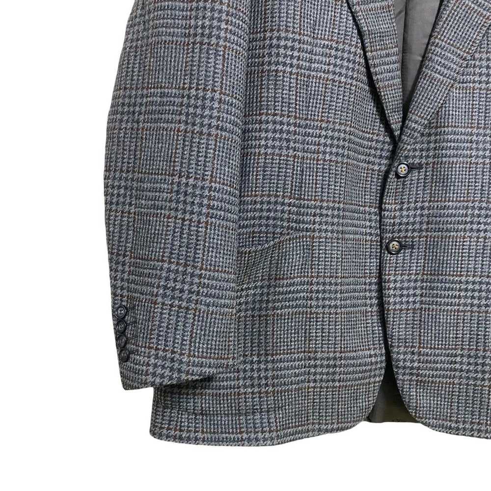 Celine Vintage Celine Houndstooth Checked Wool Bl… - image 6