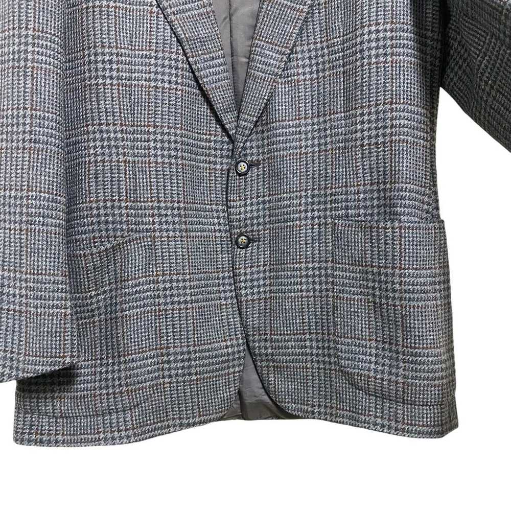 Celine Vintage Celine Houndstooth Checked Wool Bl… - image 9