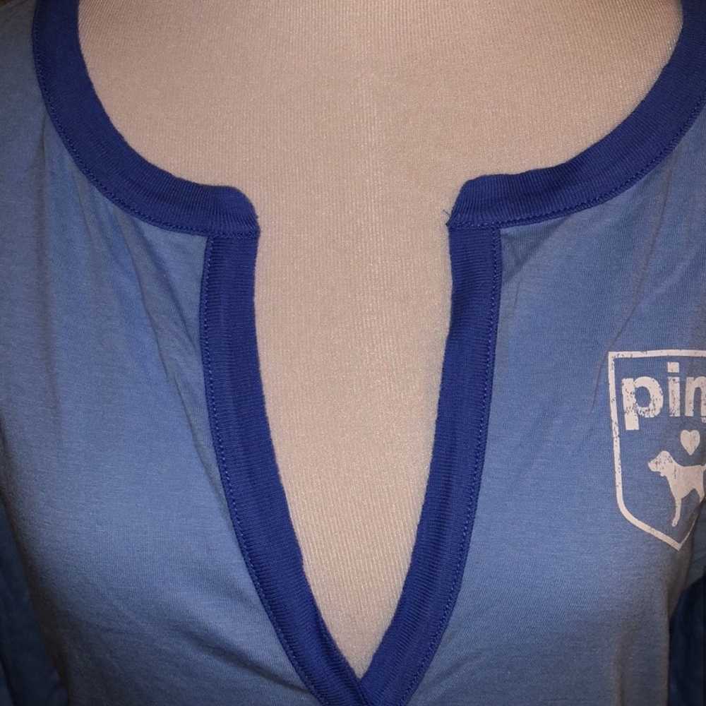 NEW Victoria’s Secret PINK Vintage Henley Medium - image 6