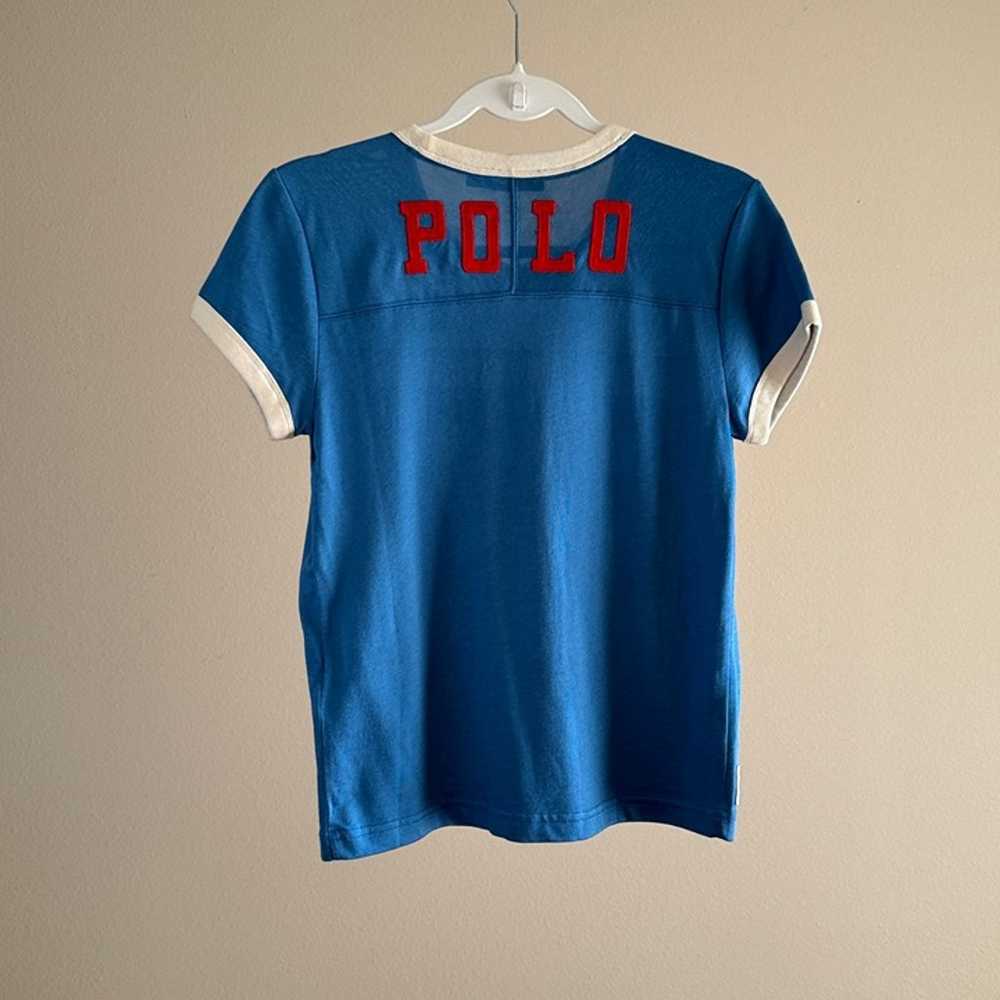 Ralph Lauren 1967 Polo Ball Graphic Jersey Tee VI… - image 6