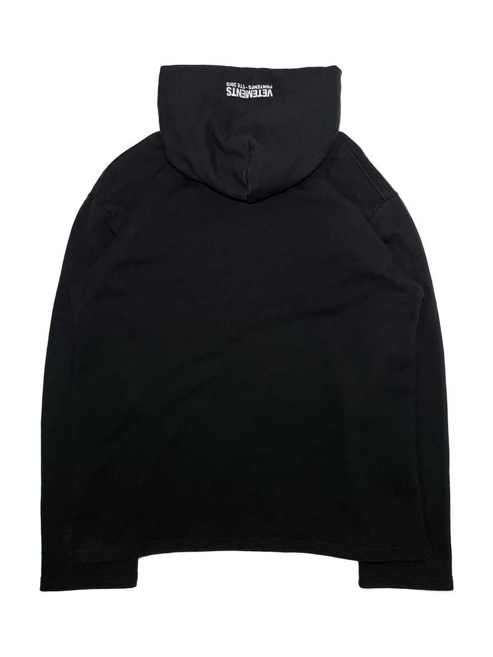 Vetements SS18 Vetements Weltshmerz Hoodie Black - image 3