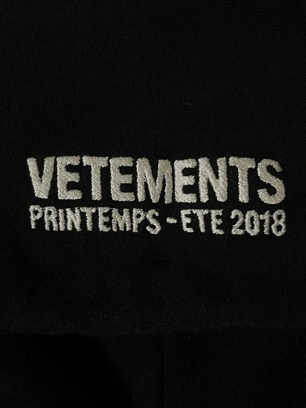 Vetements SS18 Vetements Weltshmerz Hoodie Black - image 4