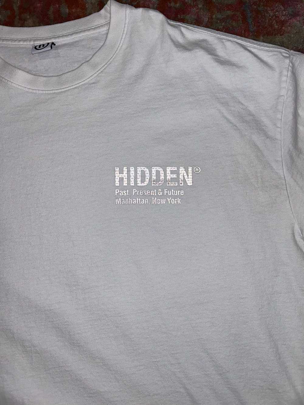 3m × HIDDEN Hidden NY 3M Reflective White Tee - image 1