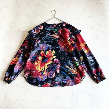 Unused Class 2022AW PS Paul Smith Floral Blouse Fr